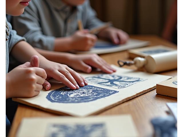 Stampa a rilievo bambini botteghe Firenze